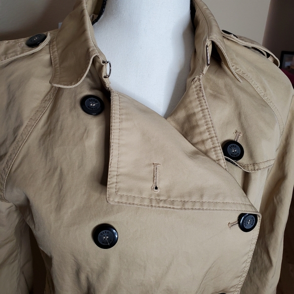 Zara Woman khaki trench coat - Picture 3 of 8